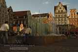 „Wrocław wody i światła — fontanny miasta” Wrocław wroclaw rynek fontanna zdroj DSC01010