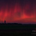 Zorza polarna nad Wrocławiem