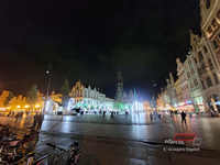 Architektura światła i pamięci. Trzydniowy spektakl video mappingu „Serce Miasta” na wrocławskim Ratuszu Wrocław wroclaw video mapping 20260614 230934-31